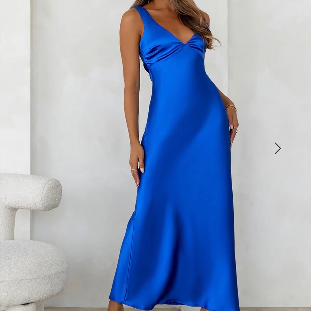 Hello Molly Royal Blue Maxi Dress